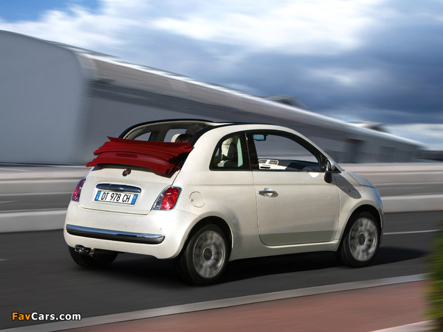 Images of Fiat 500C 2009 (640 x 480)