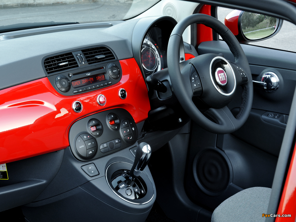 Images of Fiat 500C AU-spec 2010 (1024 x 768)