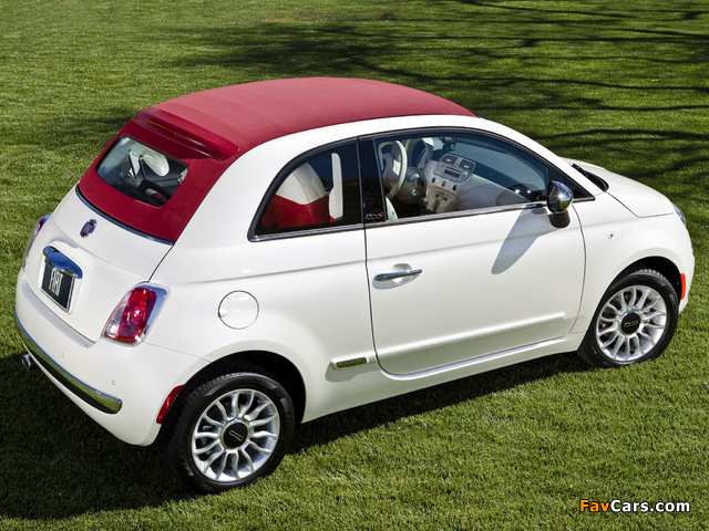 Images of Fiat 500C Lounge US-spec 2011 (640 x 480)