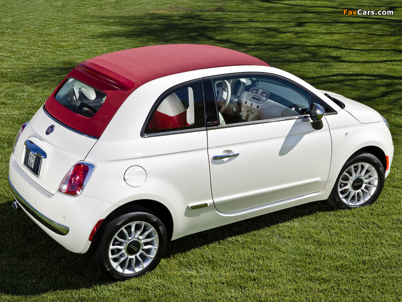 Images of Fiat 500C Lounge US-spec 2011 (800 x 600)