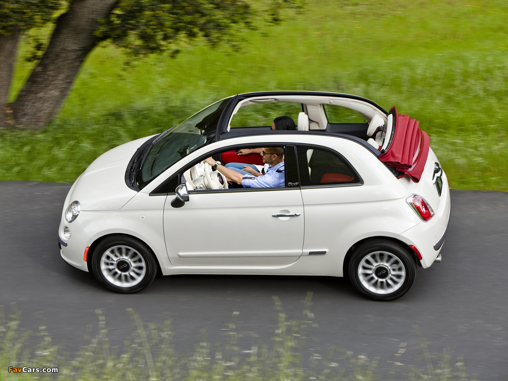 Images of Fiat 500C Lounge US-spec 2011 (1024 x 768)