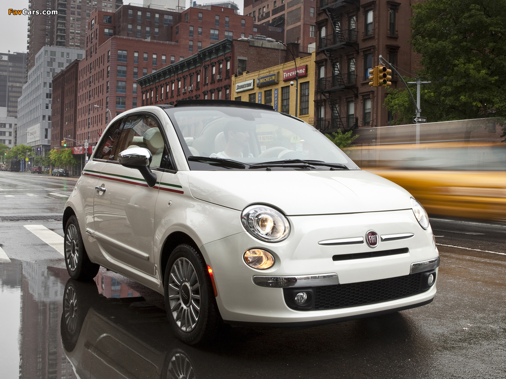 Images of Fiat 500C Lounge US-spec 2011 (1024 x 768)