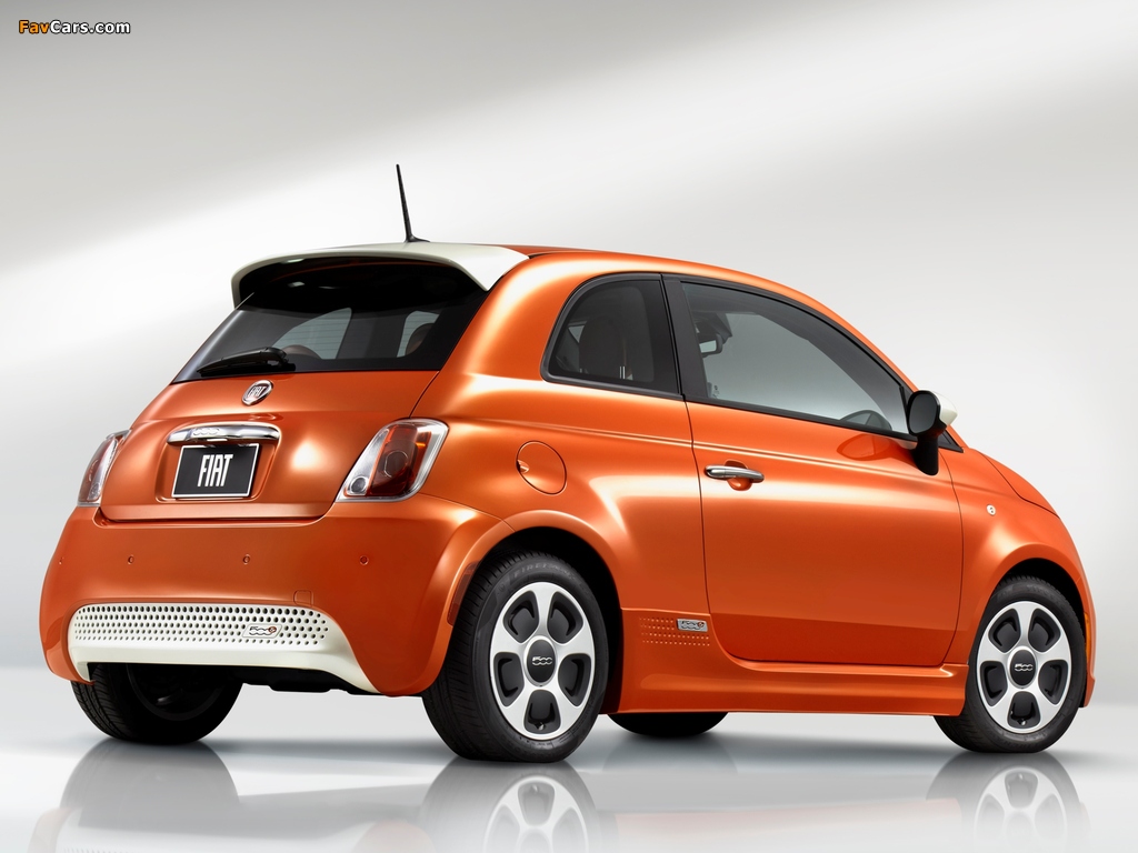 Images of Fiat 500e 2013 (1024 x 768)