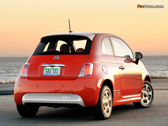 Images of Fiat 500e 2013 (640 x 480)