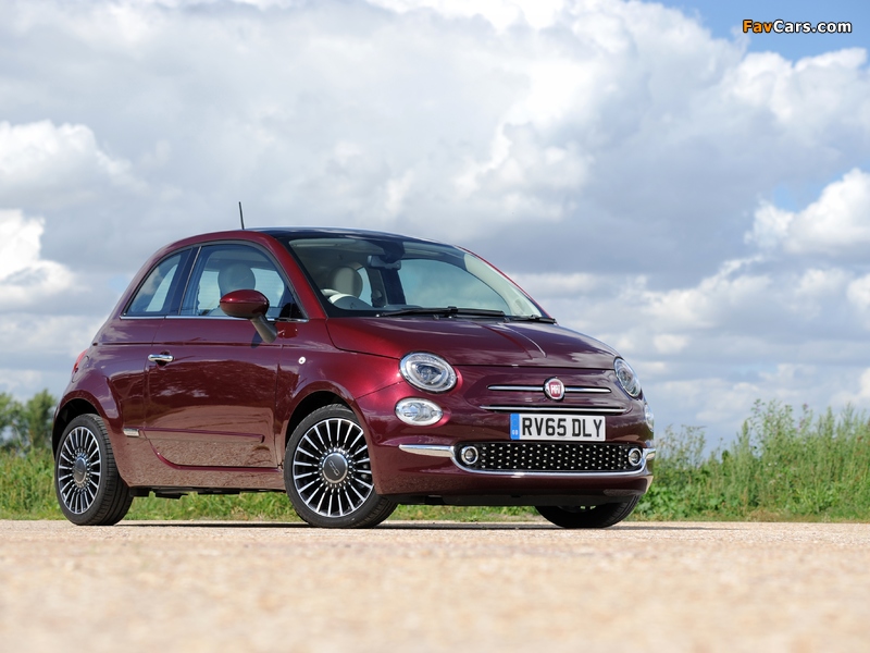 Images of Fiat 500 UK-spec (312) 2015 (800 x 600)