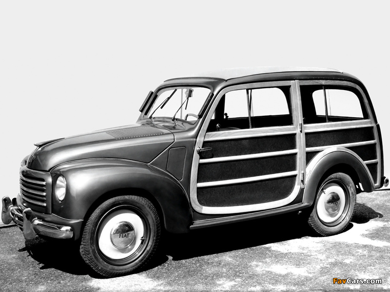 Photos of Fiat 500 C Topolino Giardiniera 1949–51 (800 x 600)