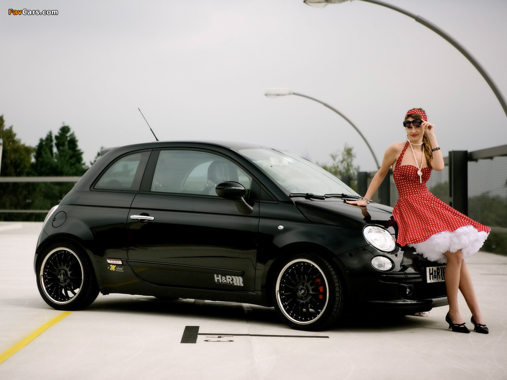 Photos of H&R Fiat 500 2008 (1024 x 768)