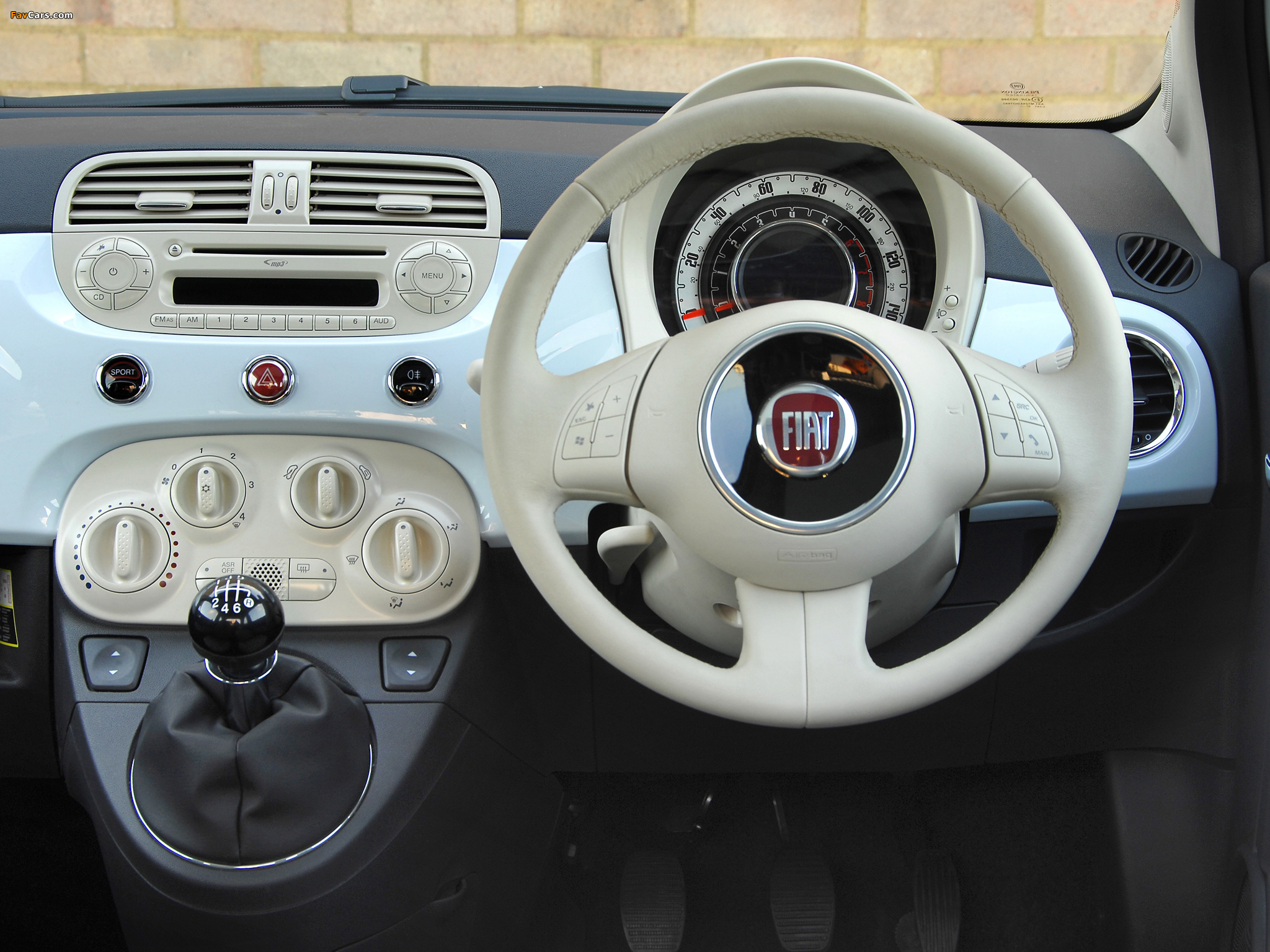 Photos of Fiat 500 UK-spec 2008 (2048 x 1536)