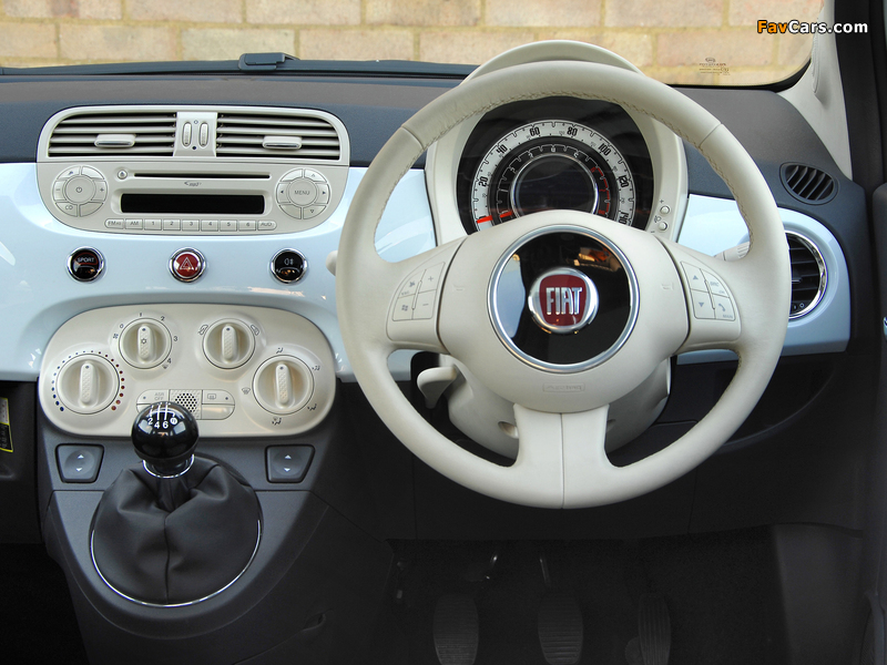 Photos of Fiat 500 UK-spec 2008 (800 x 600)