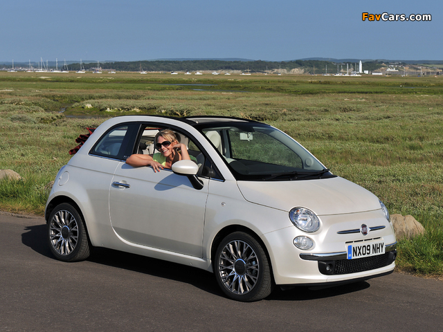 Photos of Fiat 500C UK-spec 2009 (640 x 480)