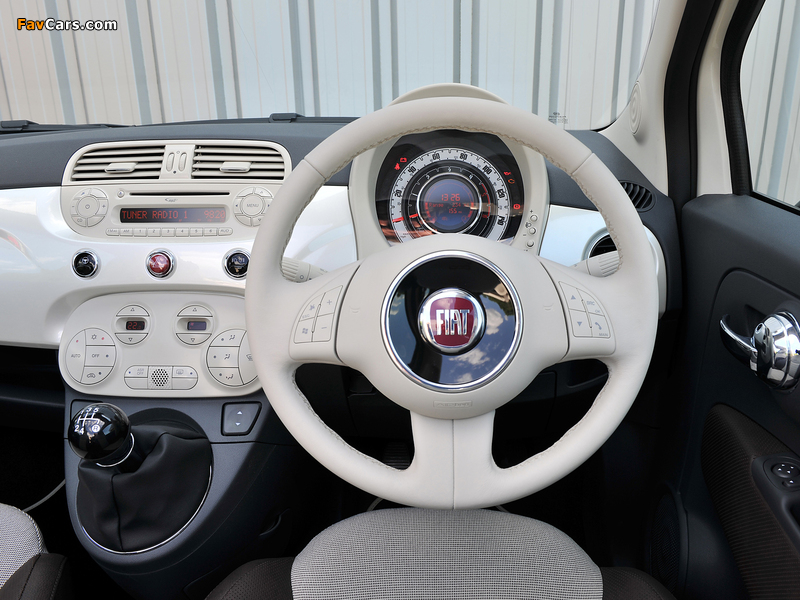 Photos of Fiat 500C UK-spec 2009 (800 x 600)