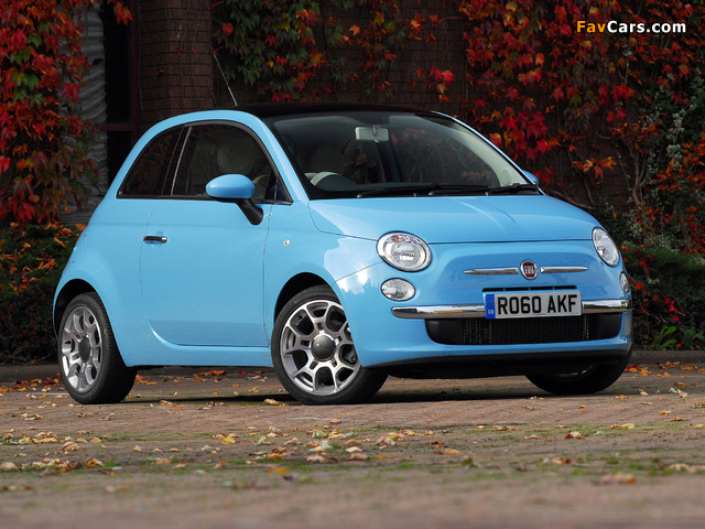 Photos of Fiat 500 TwinAir UK-spec 2010 (640 x 480)