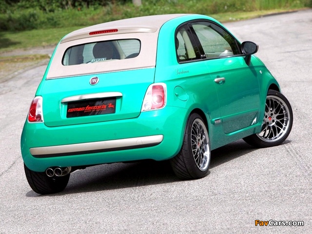 Photos of Romeo Ferraris Fiat 500C Sardinia 2010 (640 x 480)