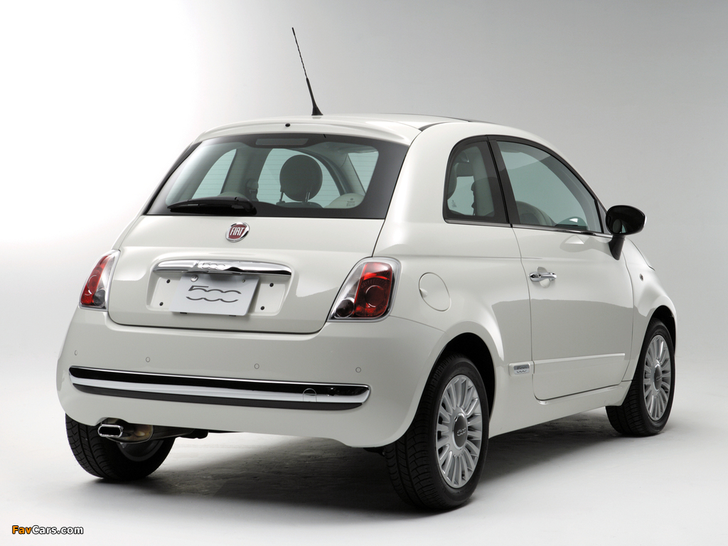 Pictures of Fiat 500 Lounge JP-spec 2008 (1024 x 768)