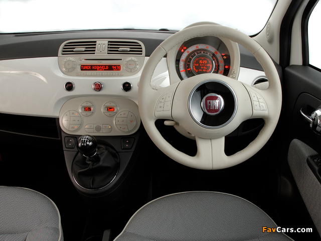 Pictures of Fiat 500 ZA-spec 2008 (640 x 480)