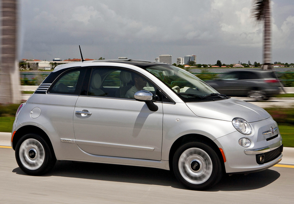 Pictures of Fiat 500 Lounge US-spec 2011