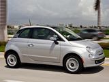 Pictures of Fiat 500 Lounge US-spec 2011