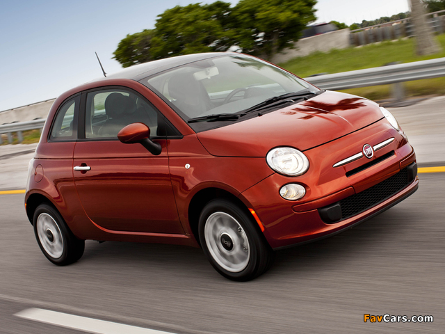Pictures of Fiat 500 Pop US-spec 2011 (640 x 480)