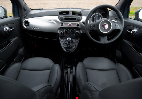 Pictures of Fiat 500 TwinAir Plus UK-spec 2011