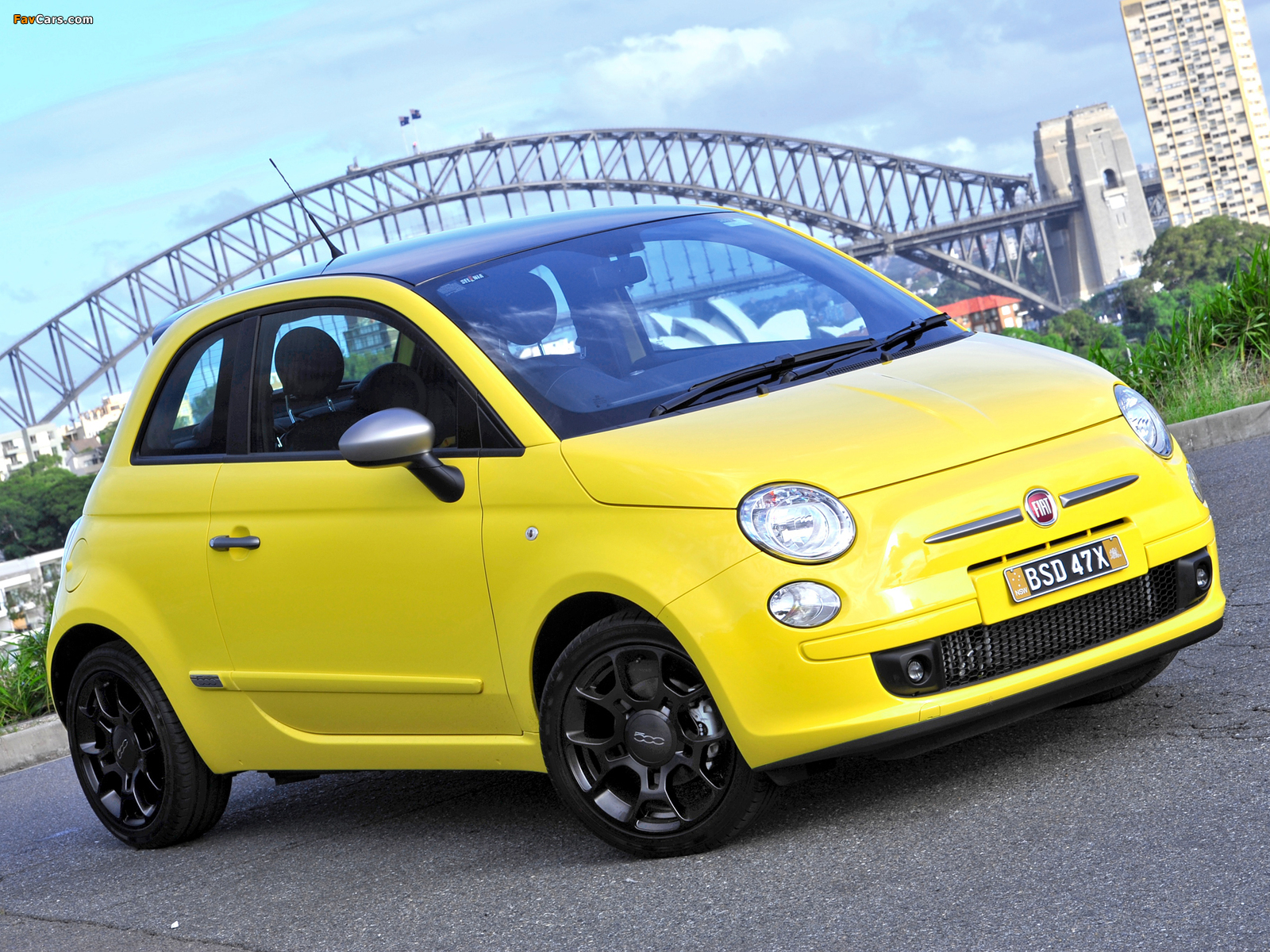 Pictures of Fiat 500 TwinAir Plus AU-spec 2012 (1600 x 1200)