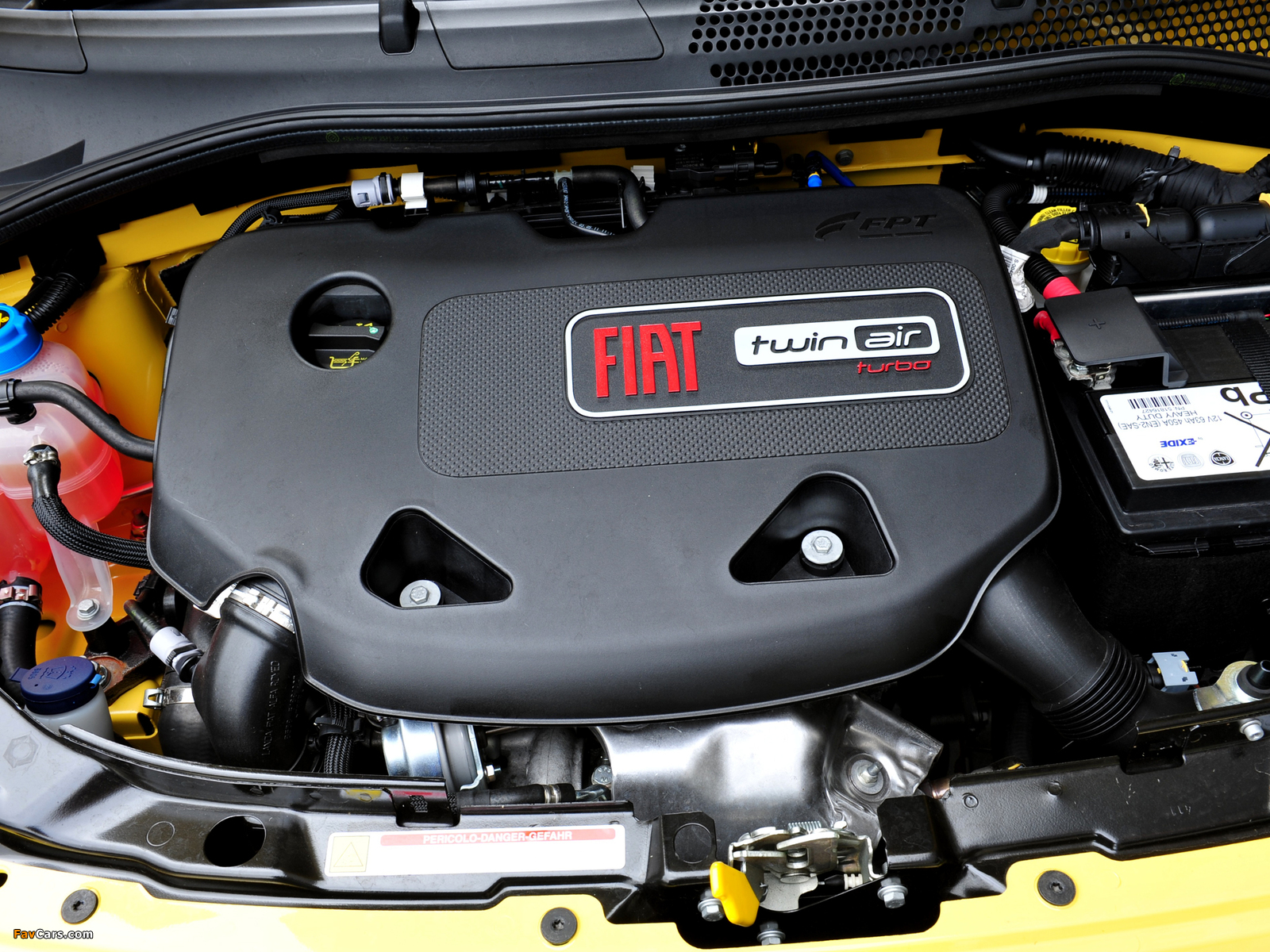 Pictures of Fiat 500 TwinAir Plus AU-spec 2012 (1600 x 1200)