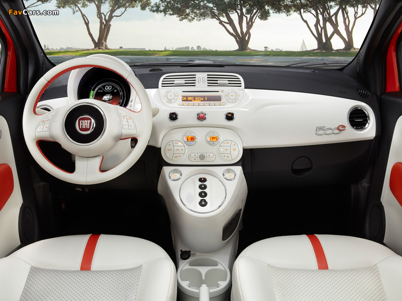 Pictures of Fiat 500e 2013 (800 x 600)