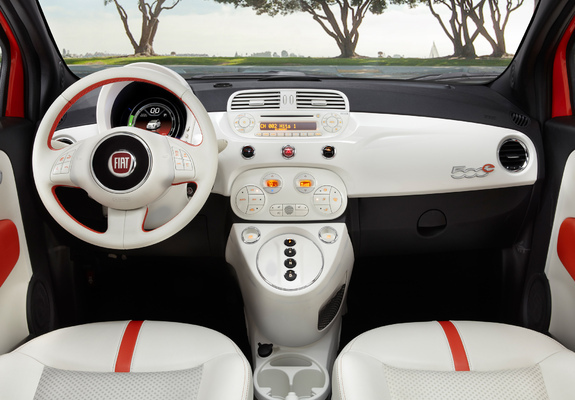 Pictures of Fiat 500e 2013