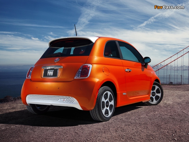 Pictures of Fiat 500e 2013 (640 x 480)