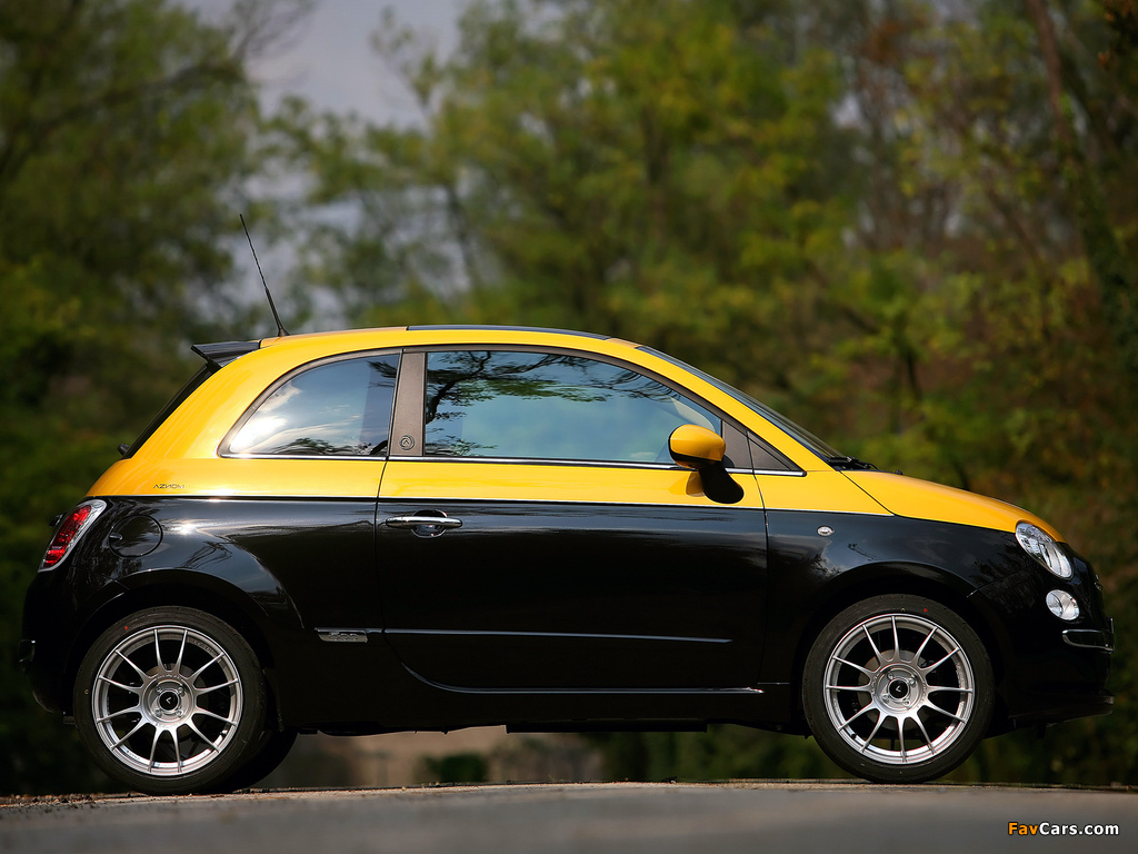 Aznom Fiat 500 2007 wallpapers (1024 x 768)