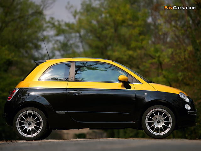 Aznom Fiat 500 2007 wallpapers (640 x 480)