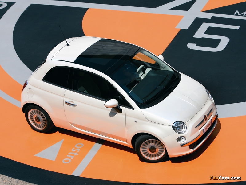 Fiat 500 2007 wallpapers (800 x 600)