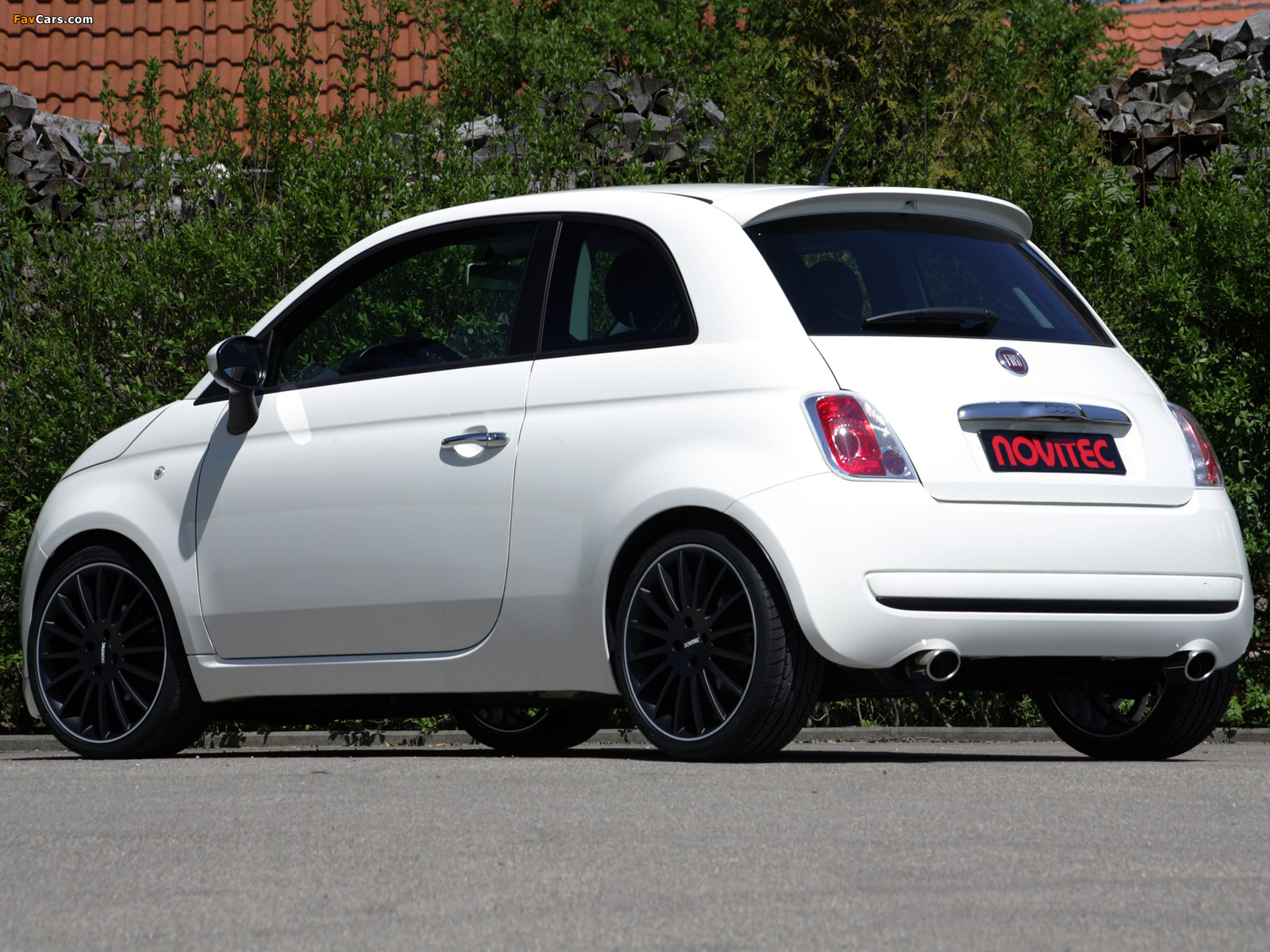 Novitec Fiat 500 2008 wallpapers (1600 x 1200)