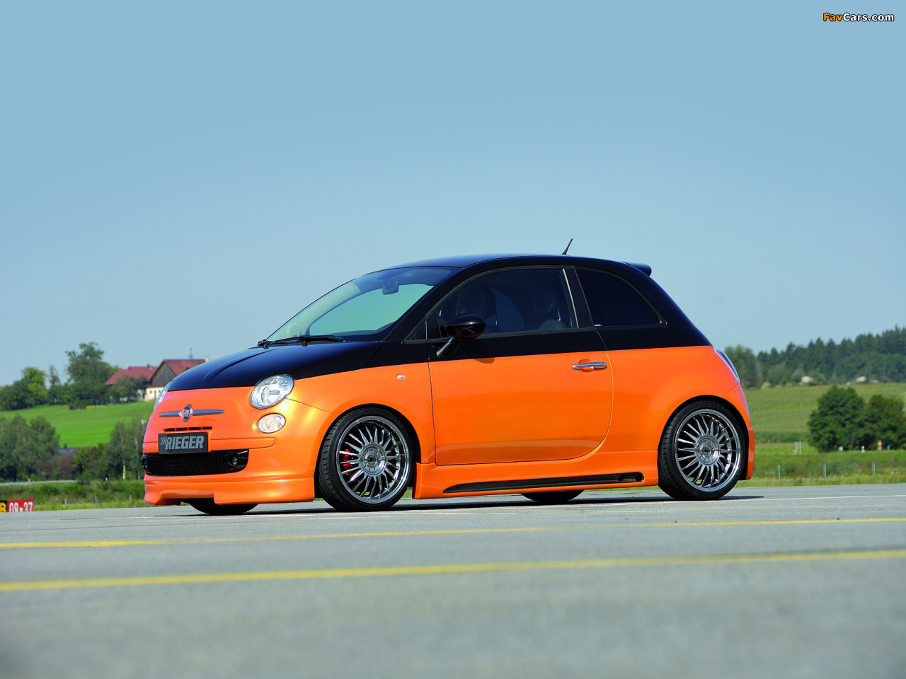 Rieger Fiat 500 2008 wallpapers (1280 x 960)