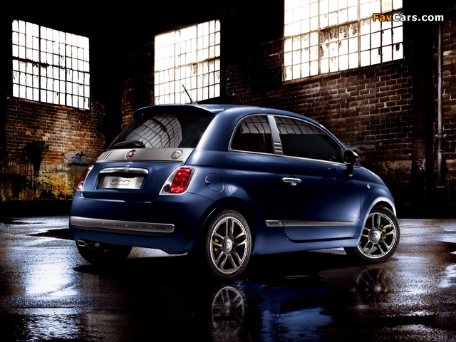 Fiat 500 by Diesel 2009–11 wallpapers (640 x 480)