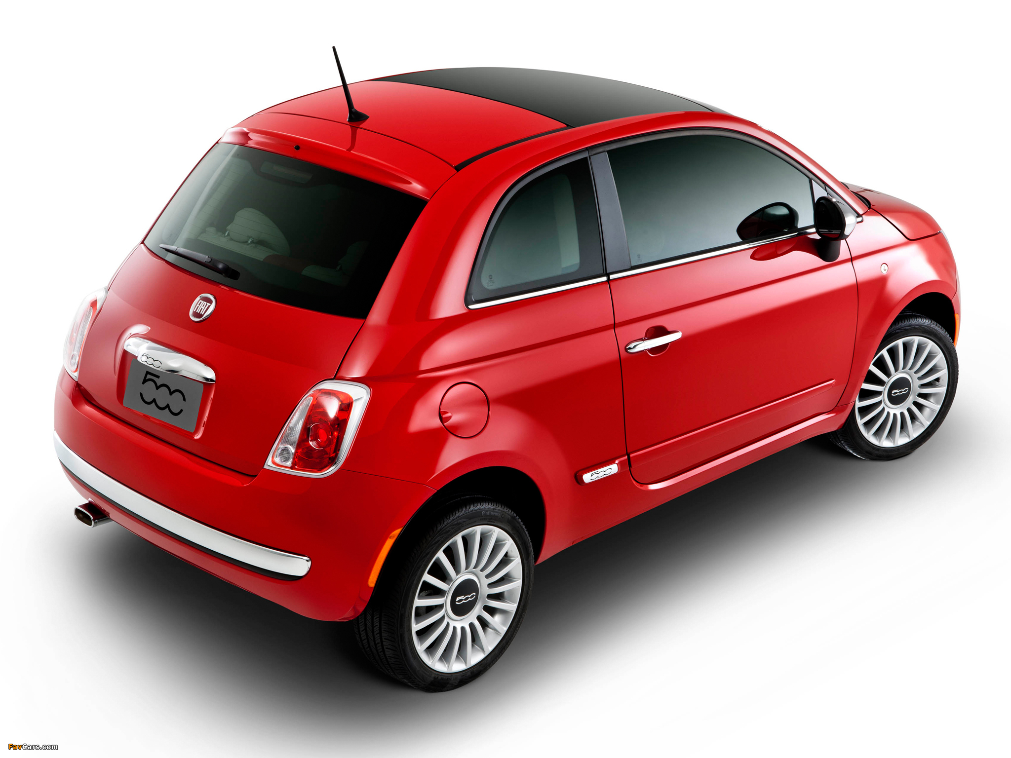 Fiat 500 Lounge Air BR-spec 2011 wallpapers (2048 x 1536)