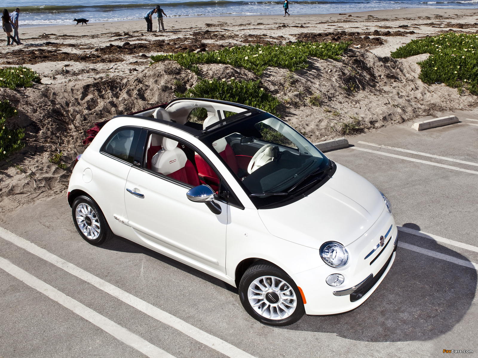 Fiat 500C Lounge US-spec 2011 wallpapers (1600 x 1200)