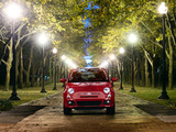 Fiat 500 Sport US-spec 2011 wallpapers
