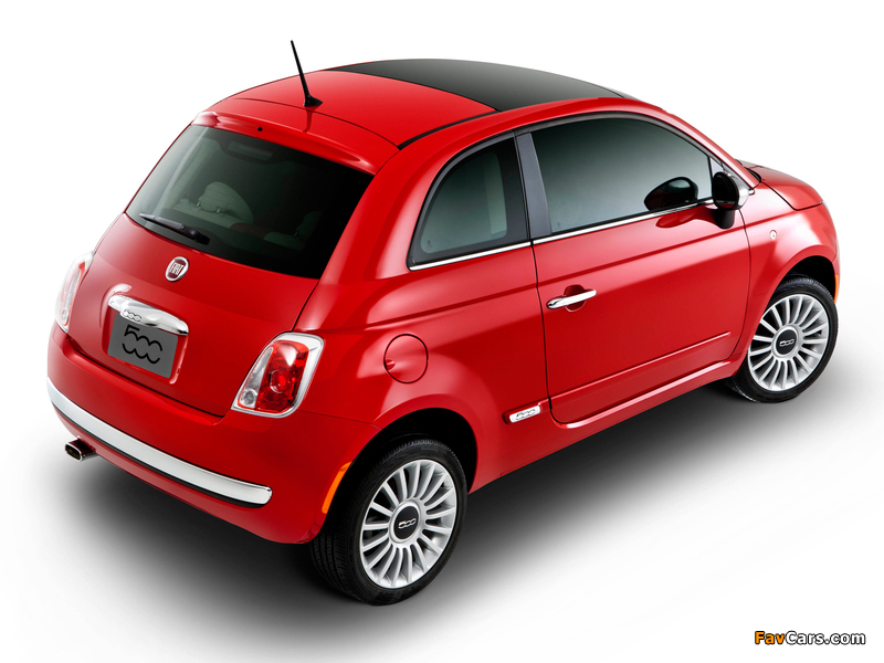 Fiat 500 Lounge Air BR-spec 2011 wallpapers (800 x 600)