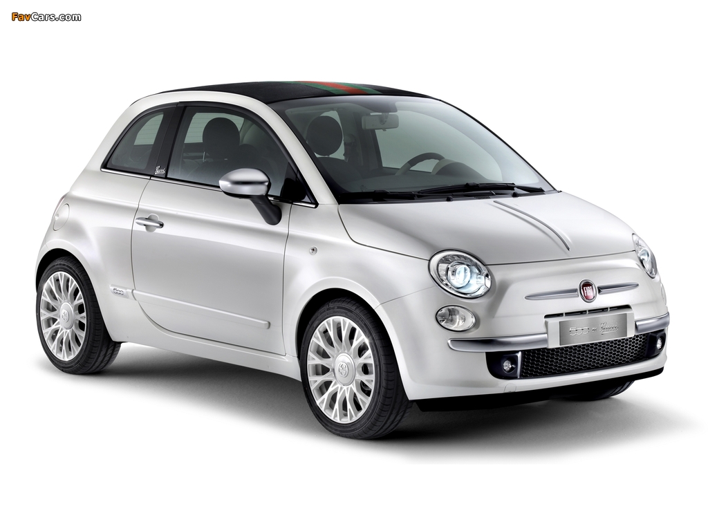 Fiat 500C by Gucci 2011–12 wallpapers (1024 x 768)