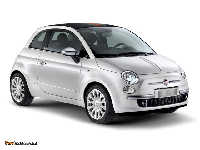 Fiat 500C by Gucci 2011–12 wallpapers (640 x 480)