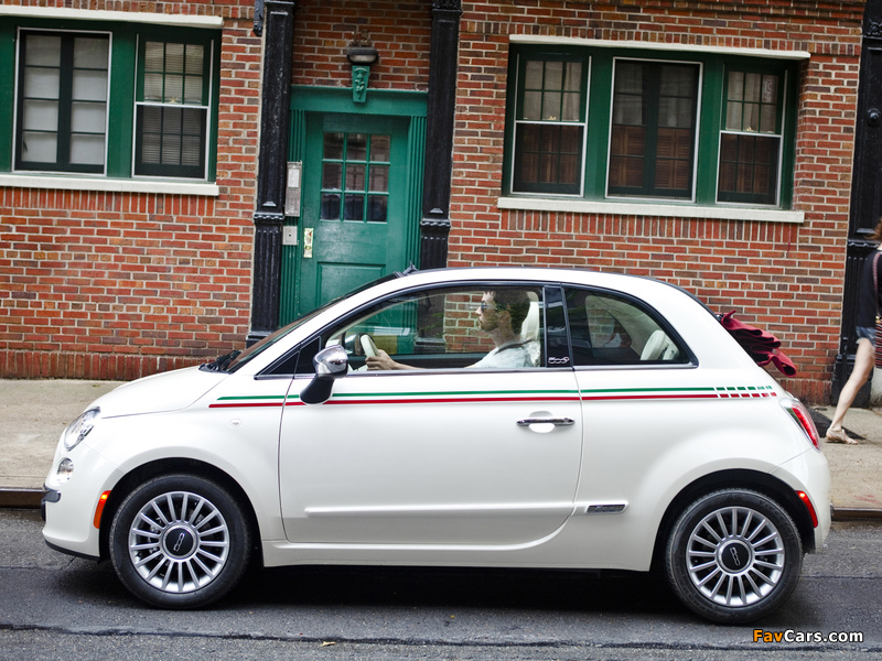 Fiat 500C Lounge US-spec 2011 wallpapers (800 x 600)