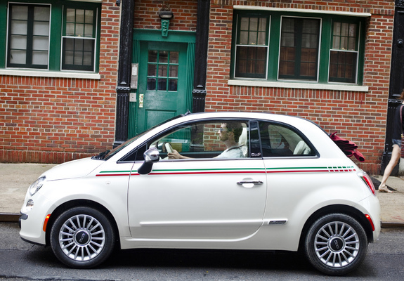 Fiat 500C Lounge US-spec 2011 wallpapers