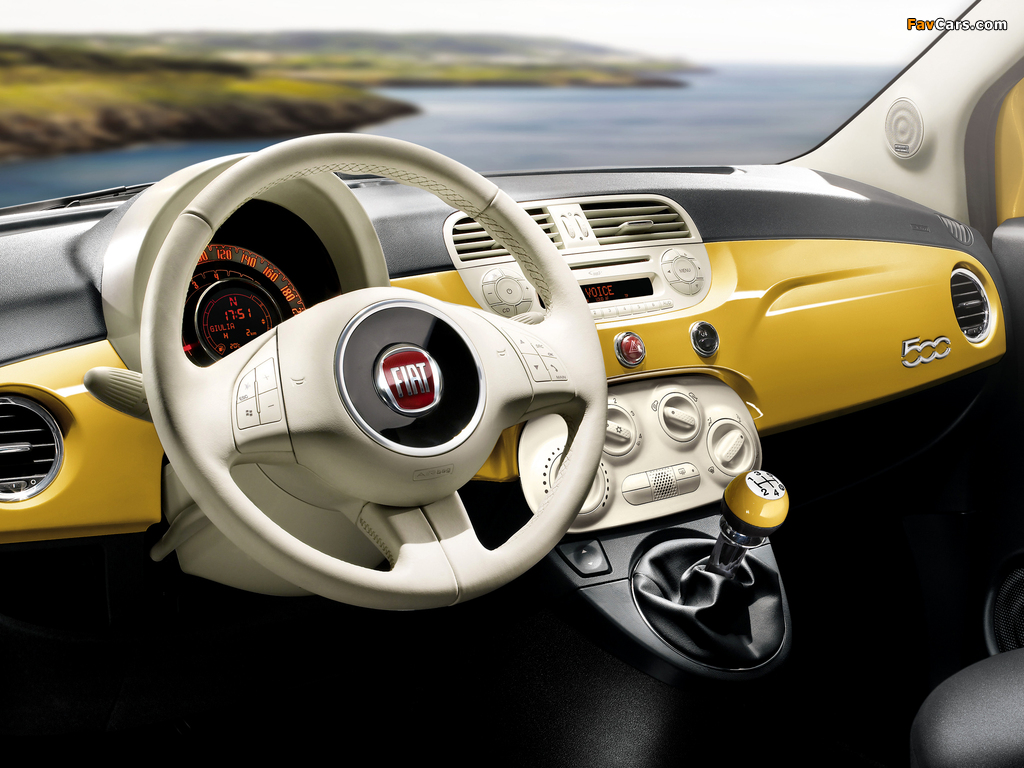 Fiat 500 Colour Therapy 2012 wallpapers (1024 x 768)