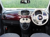 Fiat 500 UK-spec (312) 2015 wallpapers