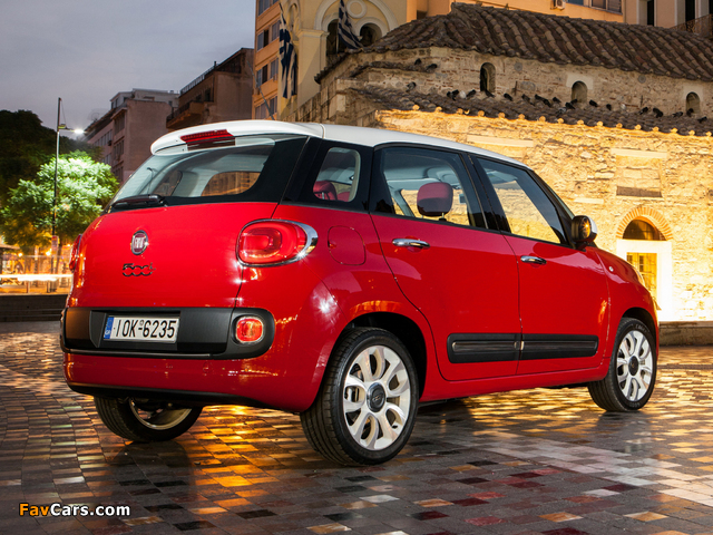 Fiat 500L (330) 2012 images (640 x 480)