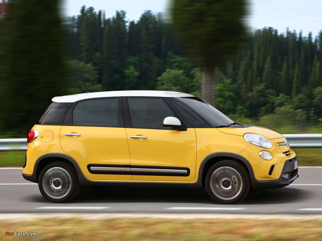 Fiat 500L Trekking (330) 2013 images (1024 x 768)