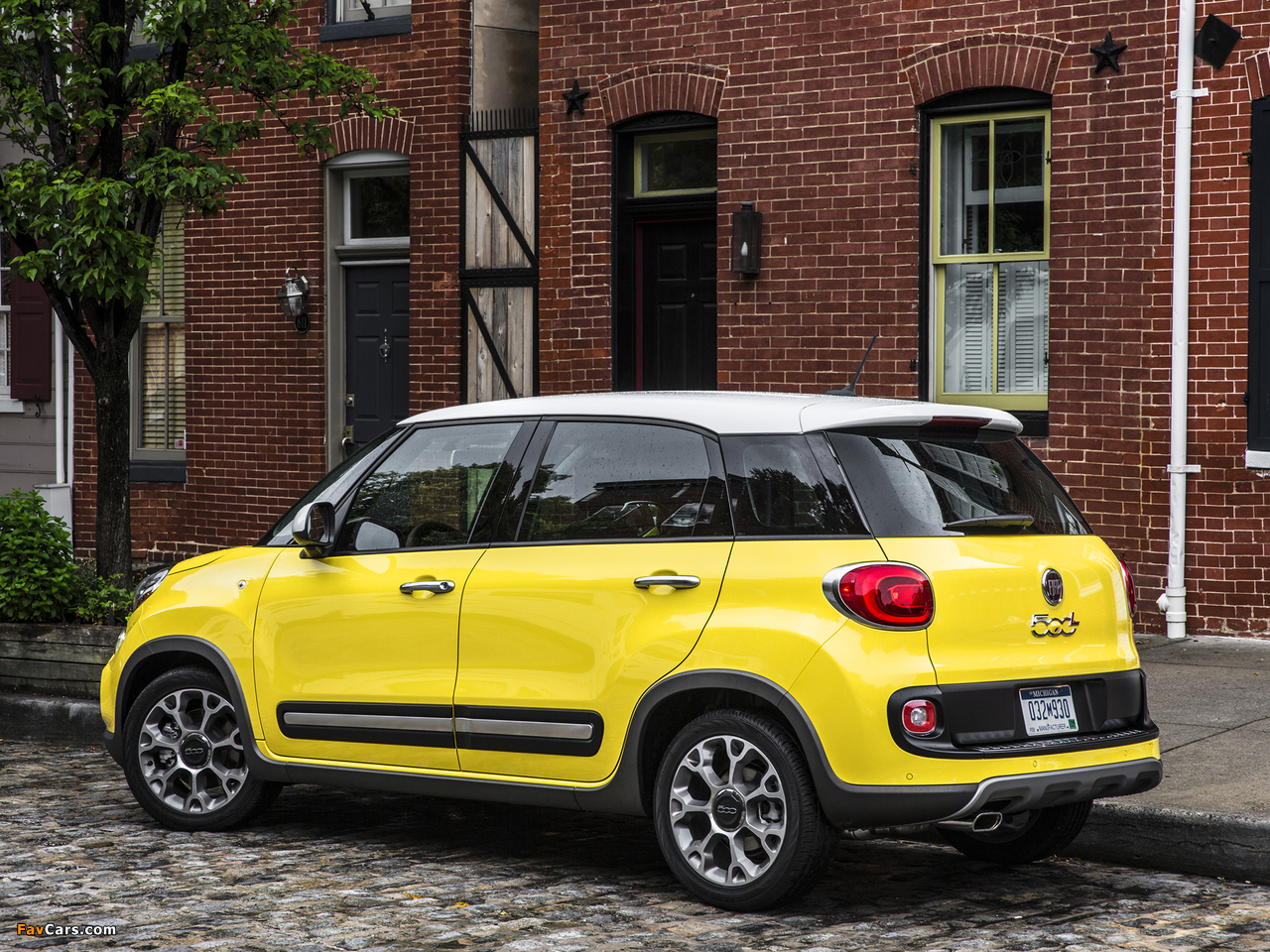 Fiat 500L Trekking US-spec (330) 2013 images (1280 x 960)