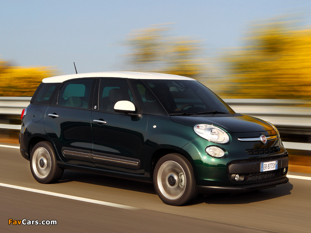 Fiat 500L Living (330) 2013 images (640 x 480)