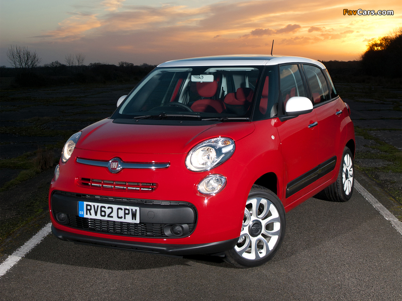 Fiat 500L UK-spec (330) 2013 photos (800 x 600)