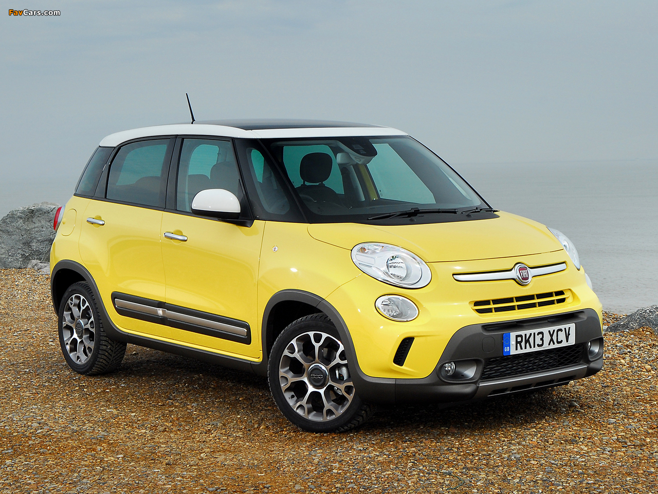 Fiat 500L Trekking UK-spec (330) 2013 pictures (1280 x 960)